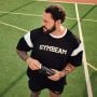 Premium Heavyweight Varsity T-Shirt Black  - GymBeam S