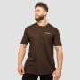 Basic T-Shirt in Chocolate Brown - GymBeam L