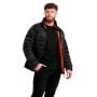 Steppjacke für Männer in Black/Orange - GymBeam M