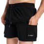 Men‘s Swim Cargo Shorts Black - GymBeam XL