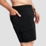 Men‘s Swim Cargo Shorts Black - GymBeam XL