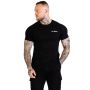 TRN Fitted T-Shirt in Black - GymBeam L