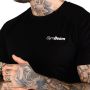 TRN Fitted T-Shirt in Black - GymBeam L