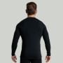 MERINO I Langarm T-Shirt in Black - STRIX L