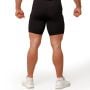 Mid Kompressionsshorts in Black - GymBeam L
