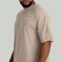 Oversized  T-Shirt in Taupe - STRIX XL