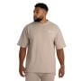 Oversized  T-Shirt in Taupe - STRIX XL