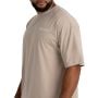 Oversized  T-Shirt in Taupe - STRIX XL