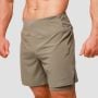 Pulse Laufshorts 2in1 in Vetiver - GymBeam XXL