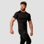 Pulse Running T-Shirt in Black - GymBeam XL
