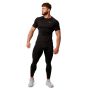 Pulse Running T-Shirt in Black - GymBeam XL