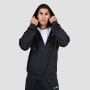 Relay Zip Hoodie Black - GymBeam XL