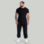 Ribbed T-Shirt in Black - STRIX XL