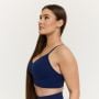 Sculpt Seamless Sports Bra Navy - GymBeam L
