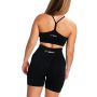 Sculpt Seamless Sports Bra Black - GymBeam XL