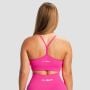 Sculpt Seamless Sports Bra Rose - GymBeam M
