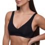 Nahtloser BH Black - GymBeam L