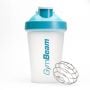 Mixflaschen-Shaker (400 ml) in Transparent-Blue - GymBeam single_variant