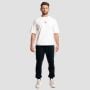 Shaker Boxy T-shirt White - GymBeam L