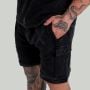 Shorts in Washed Black - STRIX XL
