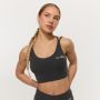 BEAT Sports Bra Charcoal - GymBeam L