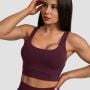 Cut-Out Sport-BH in Eggplant - GymBeam M