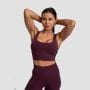 Cut-Out Sport-BH in Eggplant - GymBeam M