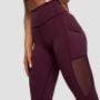 Mesh-Panel Leggings für Frauen in Eggplant - GymBeam L