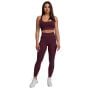 Mesh-Panel Leggings für Frauen in Eggplant - GymBeam L