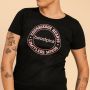 Serenity T-Shirt für Frauen in Black - BeastPink M