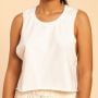 Serenity Tanktop für Frauen in Ivory - BeastPink S