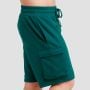 Utility Shorts in Green - GymBeam XXL