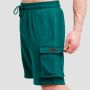 Utility Shorts in Green - GymBeam XXL