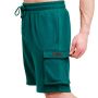 Utility Shorts in Green - GymBeam XXL