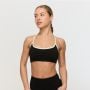 Varsity Sports Bra Black - GymBeam L