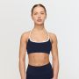 Varsity Sports Bra Blue - GymBeam XL