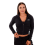 TRN Zip-Up Hoodie für Frauen in Black - GymBeam M