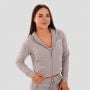 TRN Hoodie mit Reißverschluss in Grey - GymBeam M