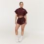 Women‘s Relay Cropped Hoodie Fig - GymBeam S