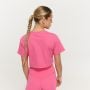 Women‘s Limitless Cropped T-Shirt Dragonfruit - GymBeam M
