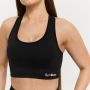 FLO Sports Bra Graphite - GymBeam M