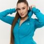 Limitless Hoodie mit Reißverschluss für Frauen in Aquamarine - GymBeam XXL