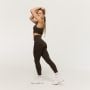 Women‘s Limitless High-Waisted Leggings Espresso - GymBeam M