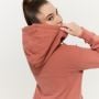 Limitless Longline Hoodie für Frauen in Cinnamon - GymBeam M