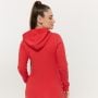 Limitless Hoodie mit Reißverschluss für Frauen Hot Red – GymBeam L