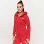 Limitless Hoodie mit Reißverschluss für Frauen Hot Red – GymBeam L