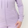 Limitless Hoodie mit Reißverschluss für Frauen Lavender – GymBeam S