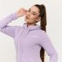 Limitless Hoodie mit Reißverschluss für Frauen Lavender – GymBeam S