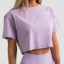 Limitless Cropped T-Shirt für Frauen Lavender - GymBeam M