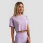 Limitless Cropped T-Shirt für Frauen Lavender - GymBeam M
